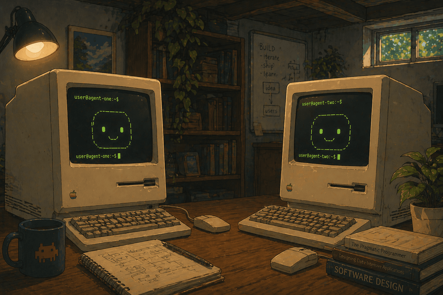 two claudes one computer